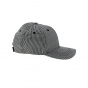 Baseball cap Le Poulo black and white - Traclet