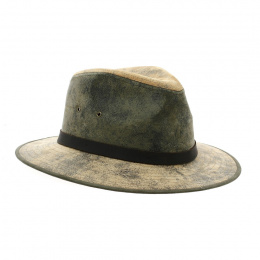 Auckland Leather Hat Brown - Traclet