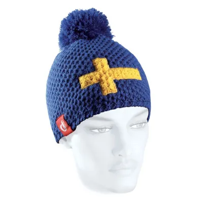 Blue Le Drapo Swedish Beanie Reference: 13918 | Traclet Hat Shop