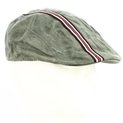 Casquette Plate Racer Kaki coton - Traclet