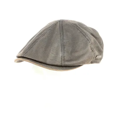 Casquette plate Taranto marron - Traclet