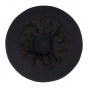 Black Wool Pina Beret - Heritage by Laulhère