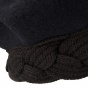 Black Wool Pina Beret - Heritage by Laulhère