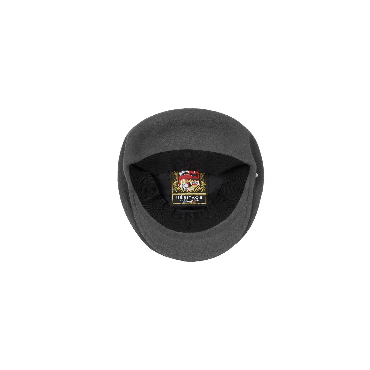 Béret casquette st Jean Anthracite- Héritage par Laulhère Reference : 4876 | Chapellerie Traclet