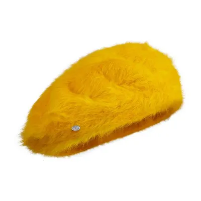 Parisian Angora Saffron Beret - Heritage by Laulhère Reference: 4012 | Traclet Hat Shop