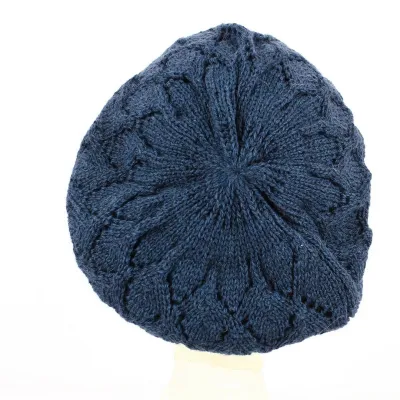 Béret femme Flora bleu marine - Traclet