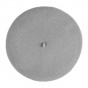 Grey Wool Paris Beret - Heritage by Laulhère