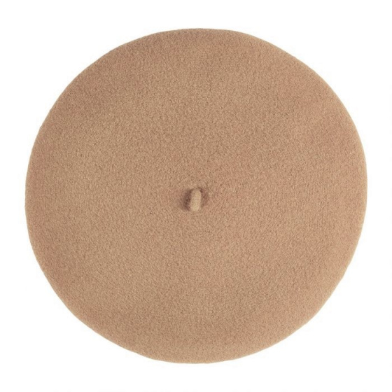 Paris Sand Wool Beret - Heritage by Laulhère