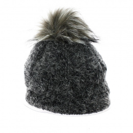Charcoal grey Kiku hat - Traclet
