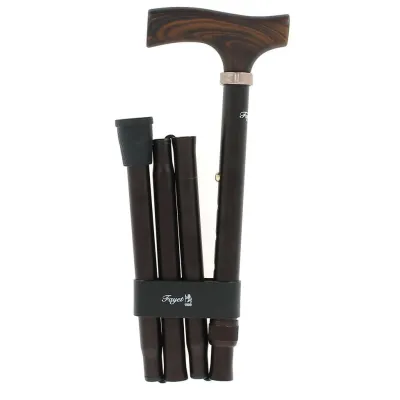 Canne Pliante & Réglable en 4 Parties - Fayet