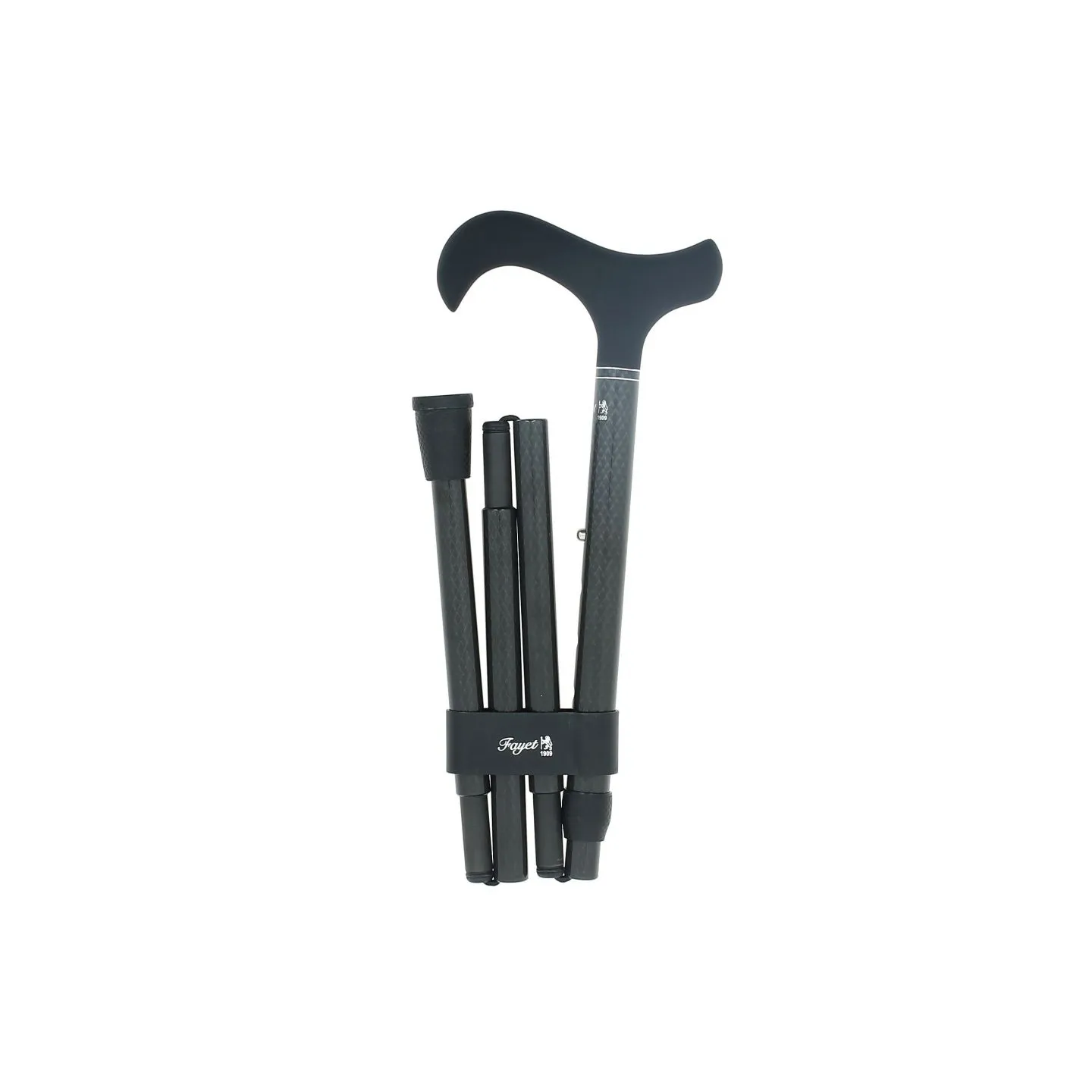 Adjustable Carbon Folding Cane - Fayet