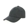 Anthracite Grey Baseball Cap made in France