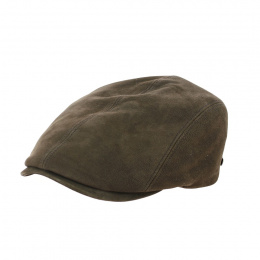 copy of Brown leather cap Caloway by Traclet: