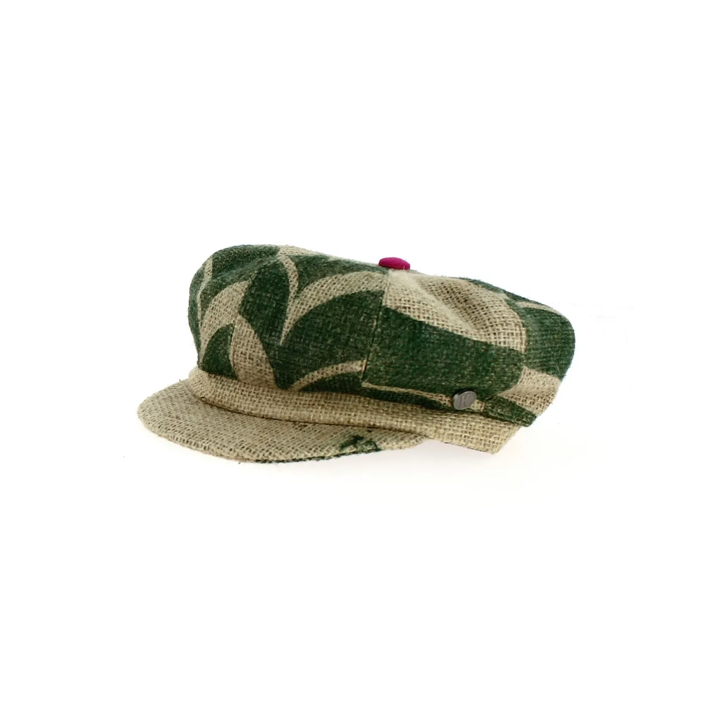 Gavroche Cappuccino Burlap Cap - ReHats