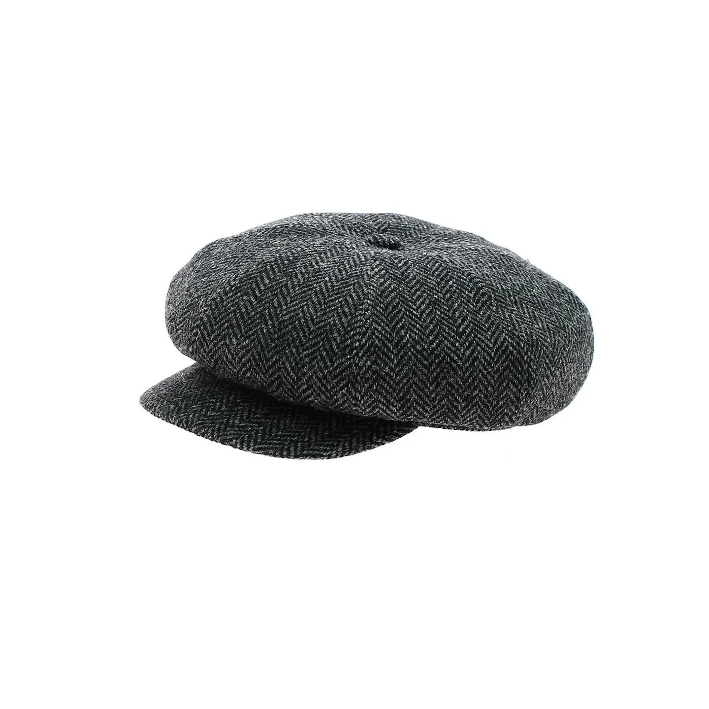 Gavroche Ferdy cap, grey wool - Traclet