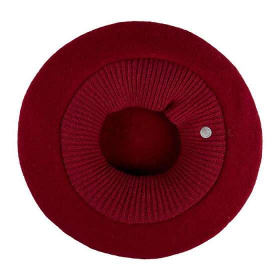 Béret Parisienne Héritage par Laulhère - Bordeaux Béret Parisienne Héritage par Laulhère - Bordeaux