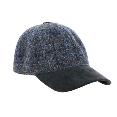 Casquette Baseball Paul-Lou laine tricolore - Crambes