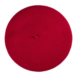 Paris Wool Beret Amaranth - Heritage by Laulhère