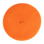 Orange Wool Paris Beret - Heritage by Laulhère