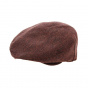 Flat cap Boris copper wool - Crambes
