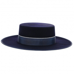 Andalusian Cordobes Hat darck blue