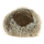 Kyzyl-Taïga leather and fur hat