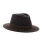 Traveller Paris Brown Wool Felt Hat - Traclet