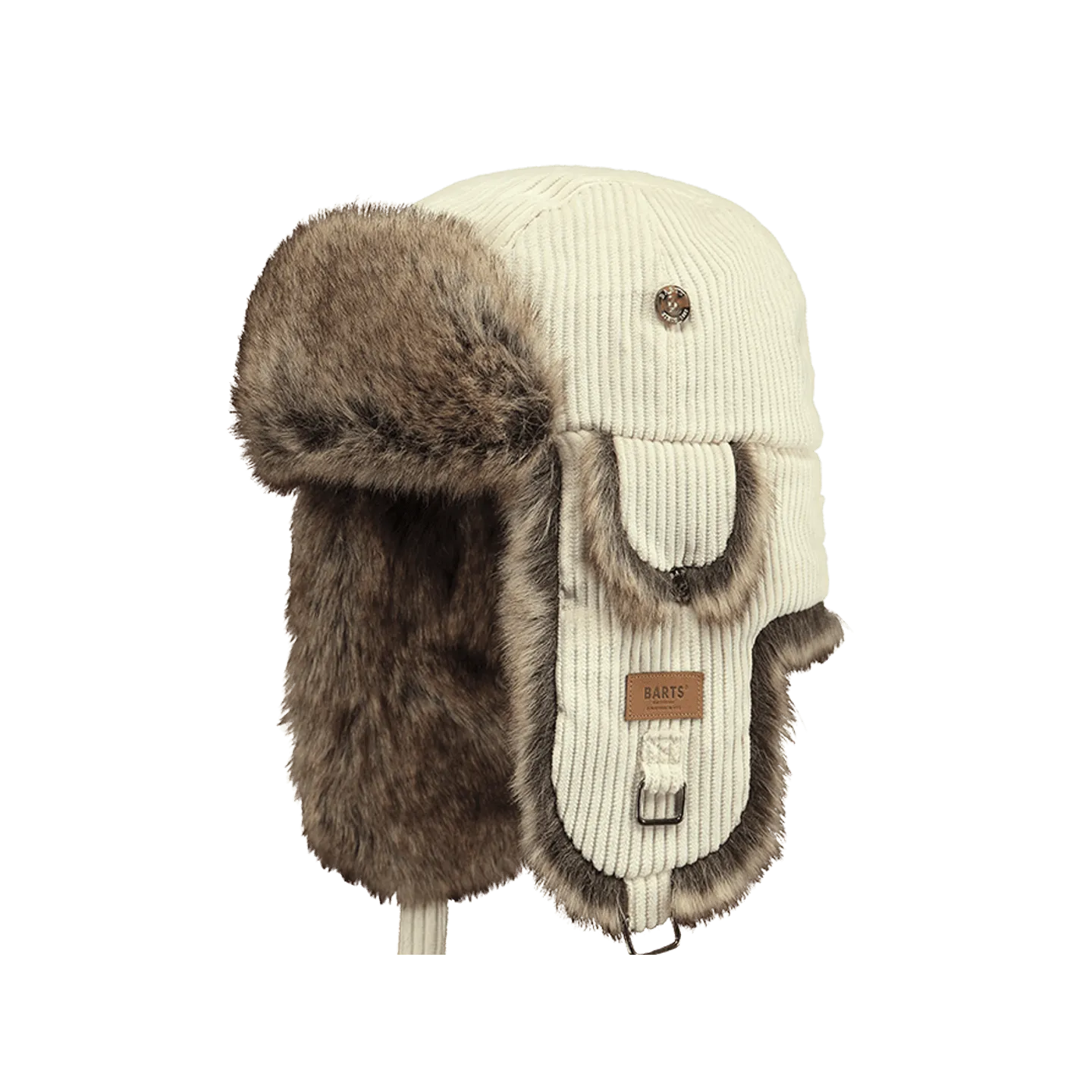 Chapka Rib Bomber Blanc - BARTS