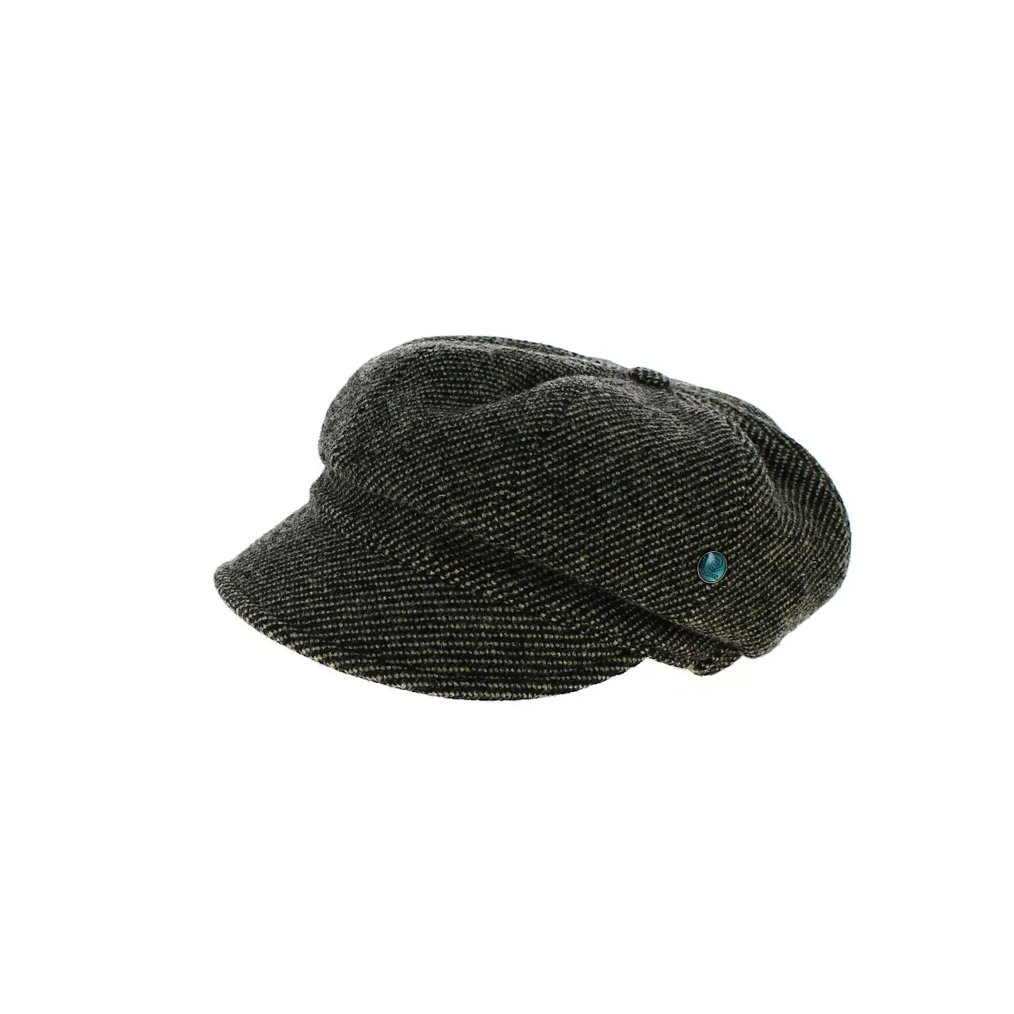 Cap Gavroche Pooky grey wool - Traclet