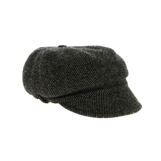 Casquette Gavroche Pooky laine gris - Traclet Casquette Gavroche Pooky laine gris - Traclet