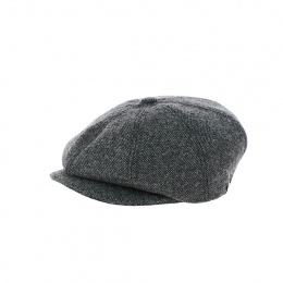 Robine cap 8 ribs Poutchy grey - Traclet