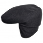 Firenze Cap with Ear Flaps Anthracite - Traclet