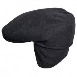 Firenze Earflap Cap Anthracite- Traclet