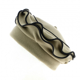 Women's Polar Beret Cordelle Beige - Traclet