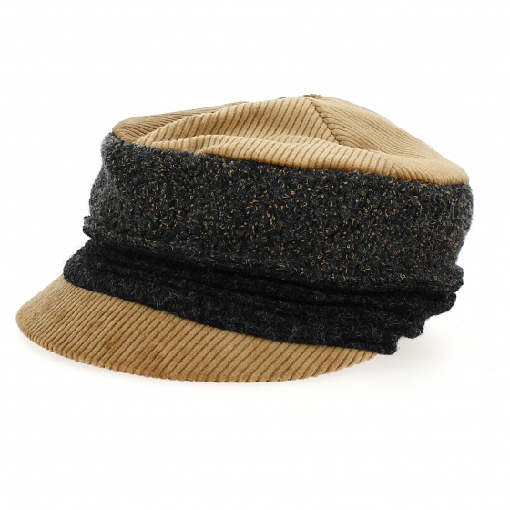 Cap Gavroche wool tricolor - Flechet