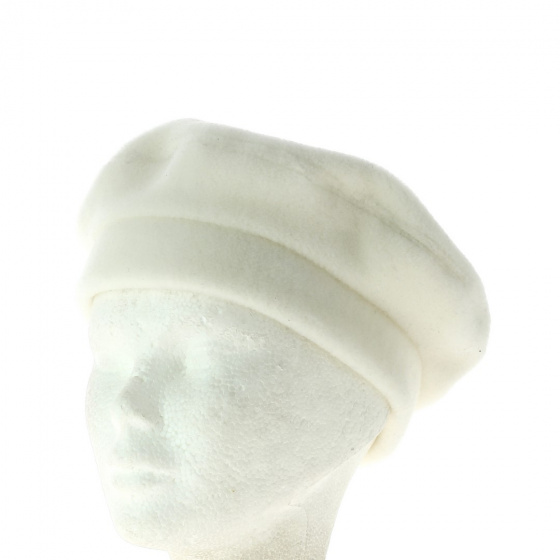 Béret Polaire Amélie polyester Blanc - Traclet