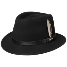 Lindsey Traveller Hat Felt Vitafelt Black - Stetson