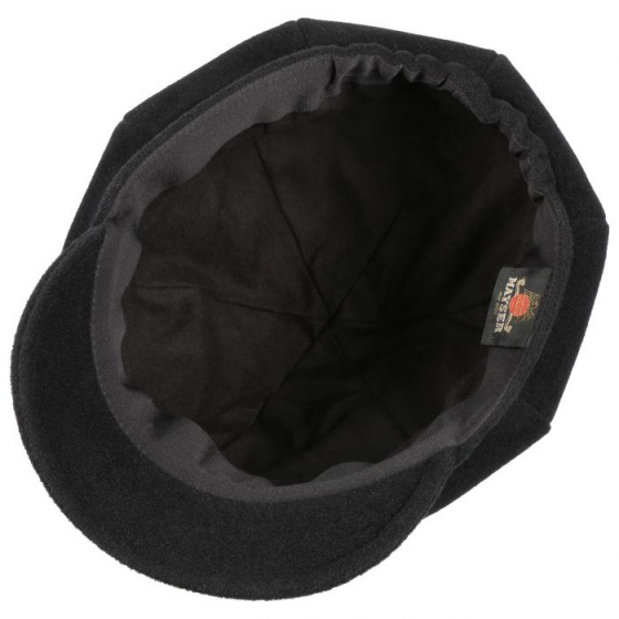 Romance 3168 Black Newsboy Cap