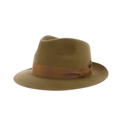 Chapeau fedora Bogarte Beige- Flechet