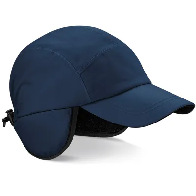 Casquette montagne cache-oreilles imperméable Marine - Traclet
