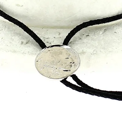 Bolo Tie Chef indien Argent