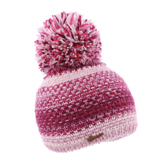 Justin pink pompom hat - Herman