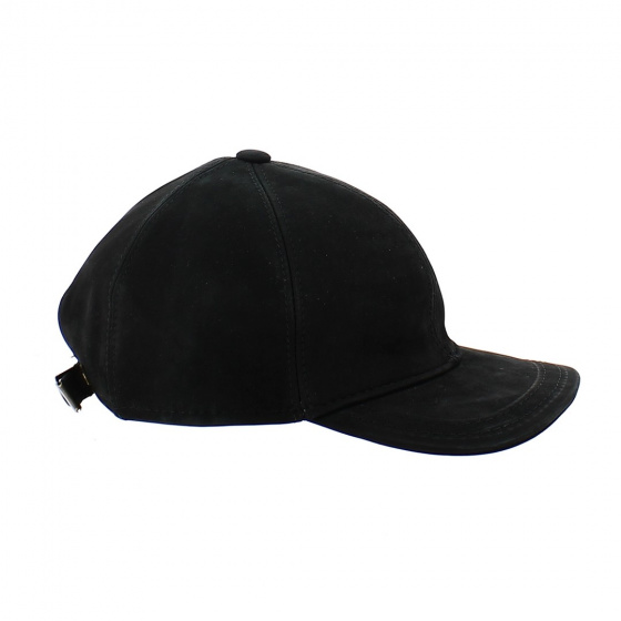 American black leather cap - Flechet