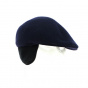 Bertrand navy cap with earflaps - Crambes