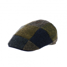 Multicolored Wool Duckbill Cap - Flechet