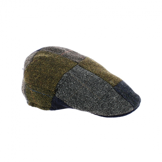 Casquette Bec de Canard Laine Multicolore - Flechet
