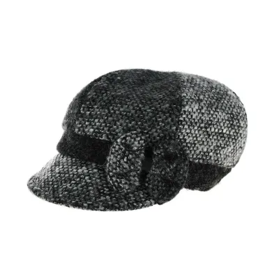 Cap Gavroche La Pepo grey polyester - Traclet
