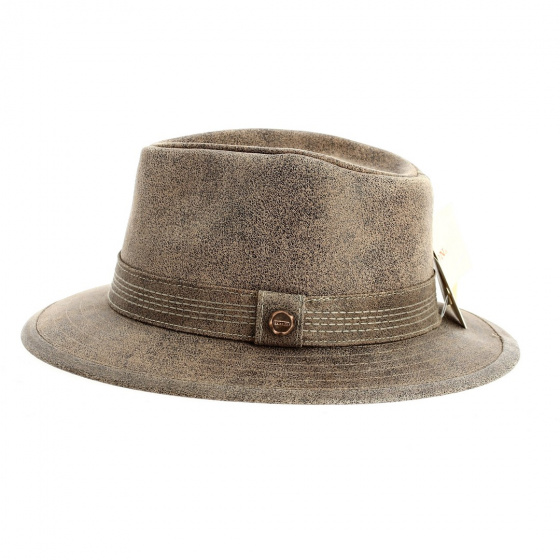 Chapeau traveller cuir Elkhart Stetson Chapeau traveller cuir Elkhart Stetson