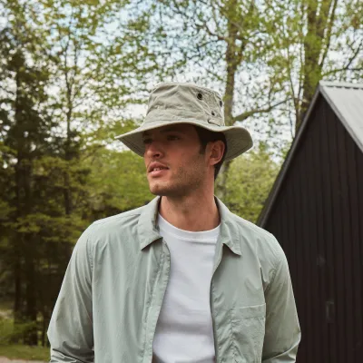 Chapeau Safari Wanderer Globe Trotteur T3 Wanderer Gris- Tilley