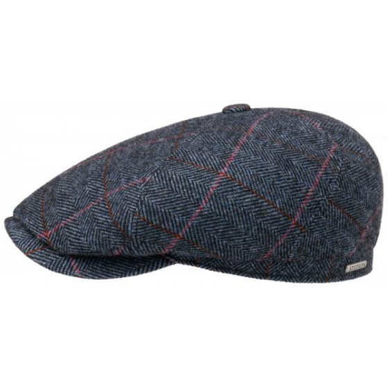 Brooklin Wool Blue Cap - Stetson